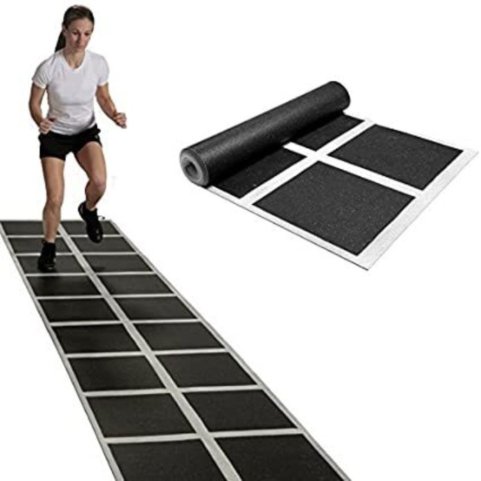 Morgan 4.5M Double  Step Rubber Roll Out Agility Ladder