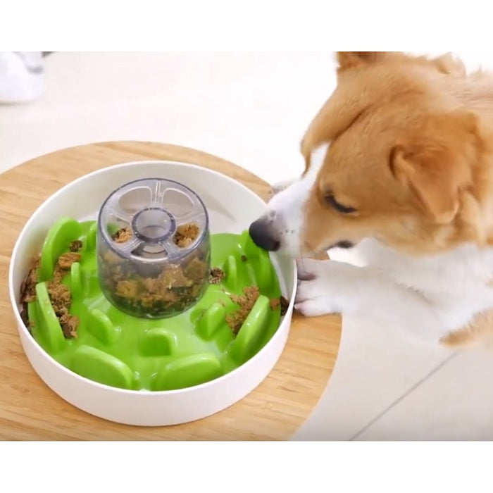 SPIN UFO Maze Interactive Dog Bowl and Slow Feeder
