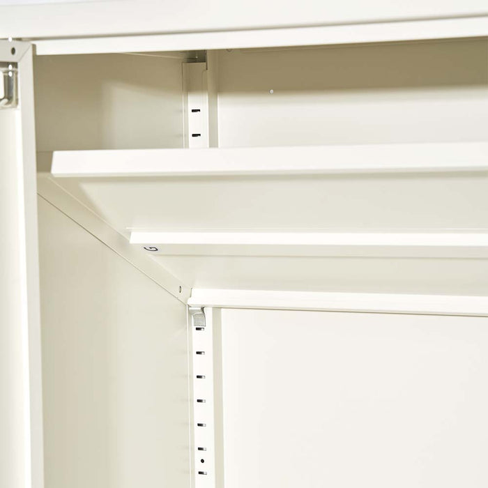 ArtissIn Sweetheart Metal Locker Storage Shelf Organizer Cabinet Buffet Sideboard