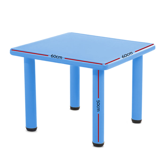 Keezi 60X60 CM Kids Children Painting Activity Study Dining Playing Desk Table
