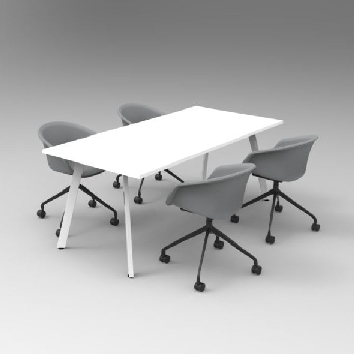White Boardroom Tables