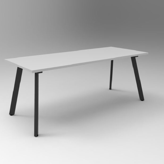 Grey Top Black Leg Boardroom Tables