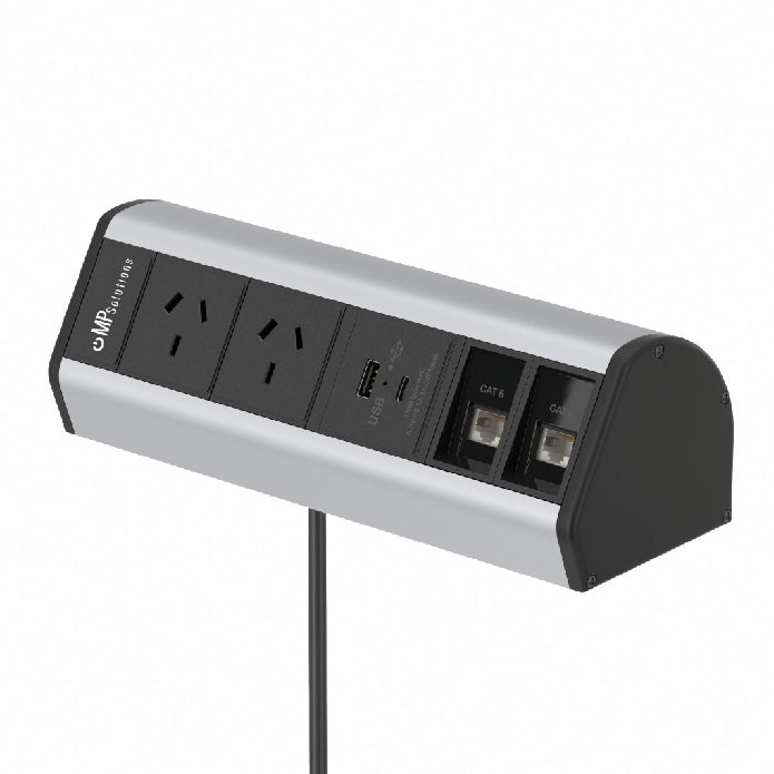 Desktop Outlet System w/USB, Data and Power