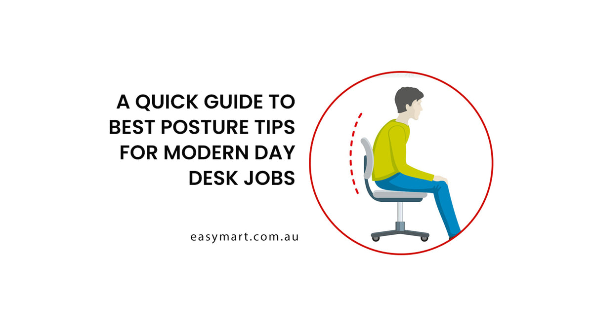 Quick Tips and Benefits of practicing good posture at Work