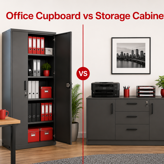 Office Cupboard vs Storage Cabinet: What's the Difference and Which Does Your Office Need?