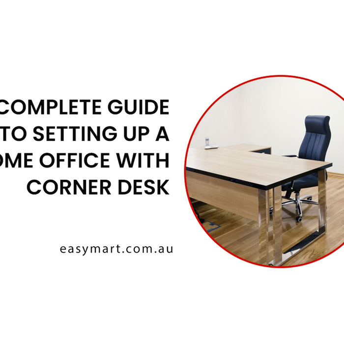 A complete guide to setting up a home office with corner desk
