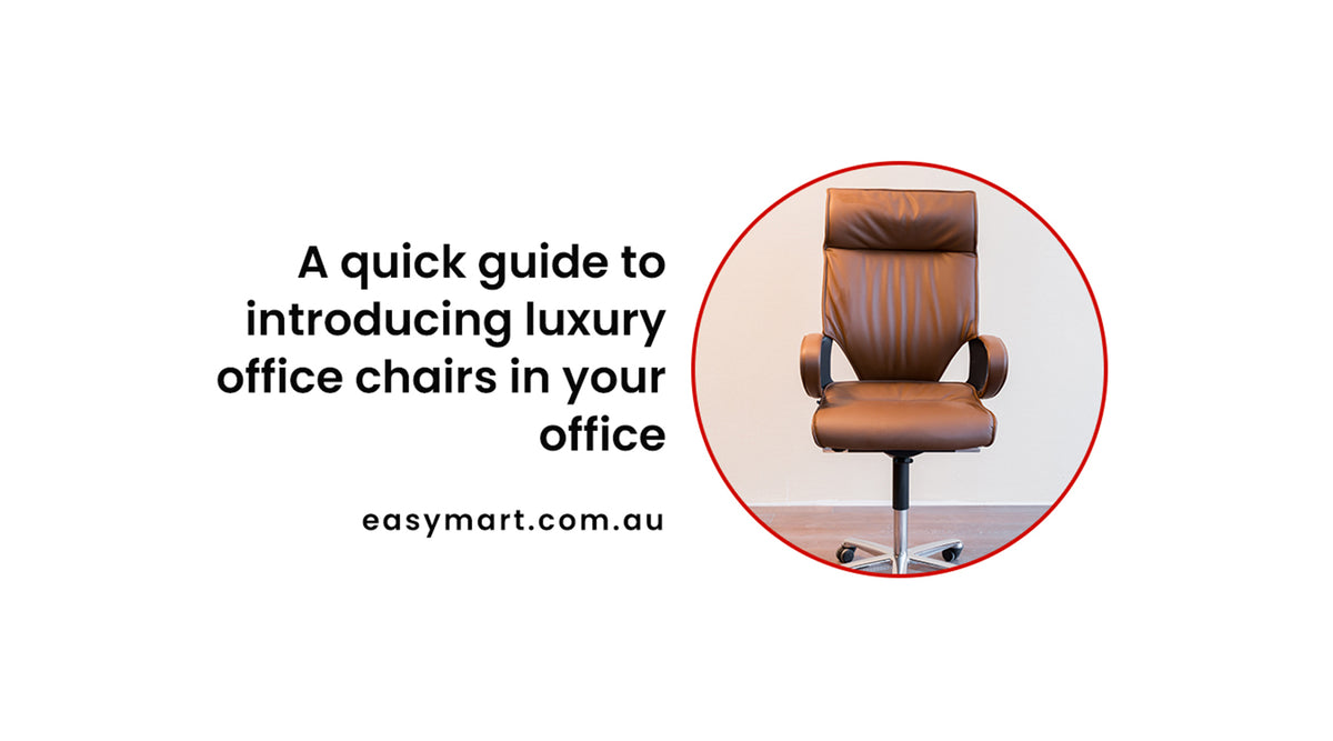 Boost Office Morale 300 with these Cool Luxury Chairs!