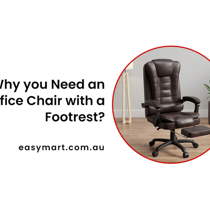 benefits of office chairs with footrest