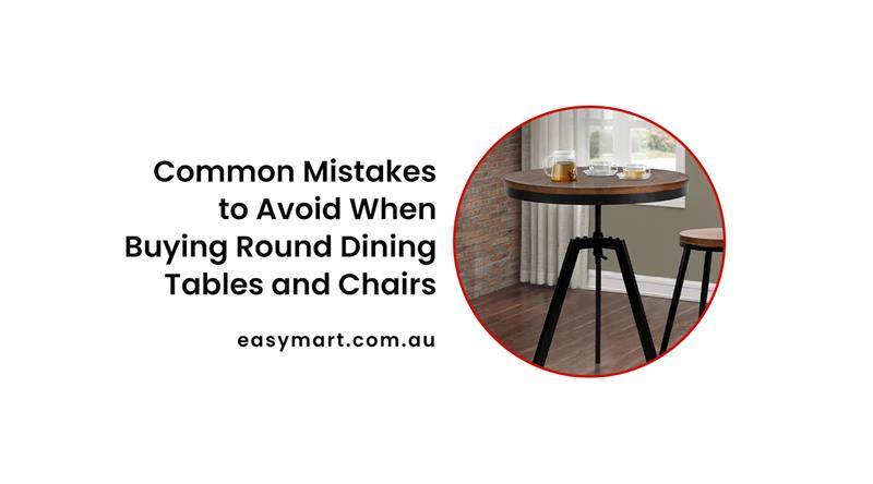 round dining table and chairs 