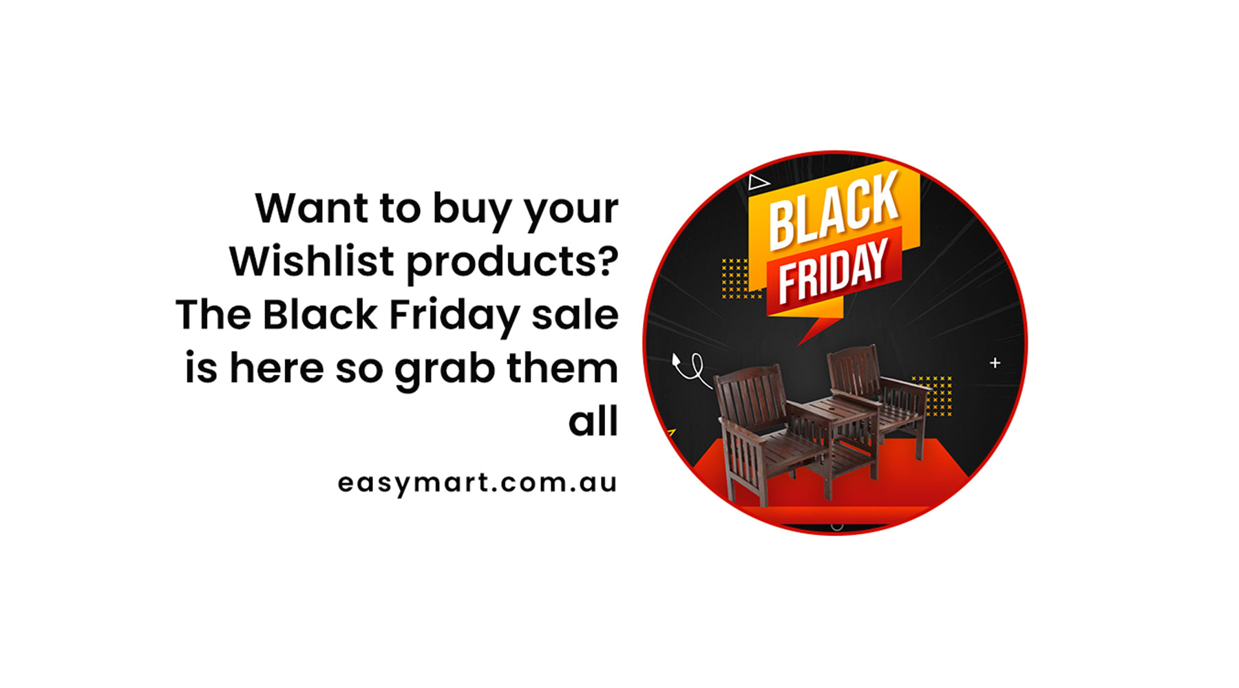 black Friday furniture sale