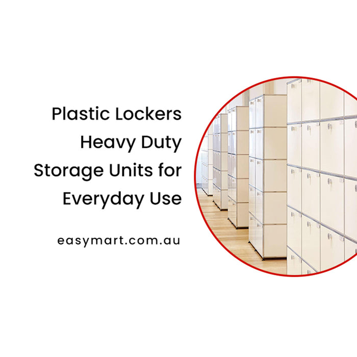 Plastic lockers