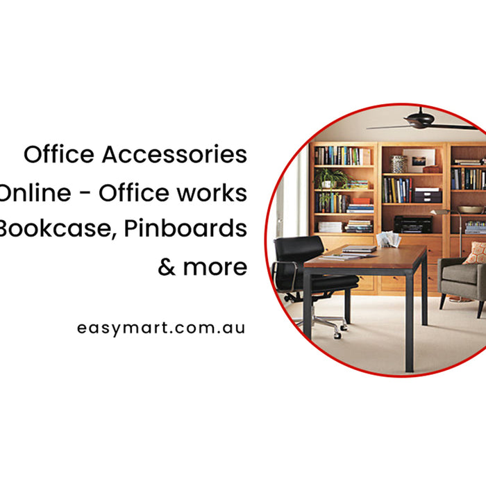 Office Accessories Online - Office works Bookcase, Pinboards & more