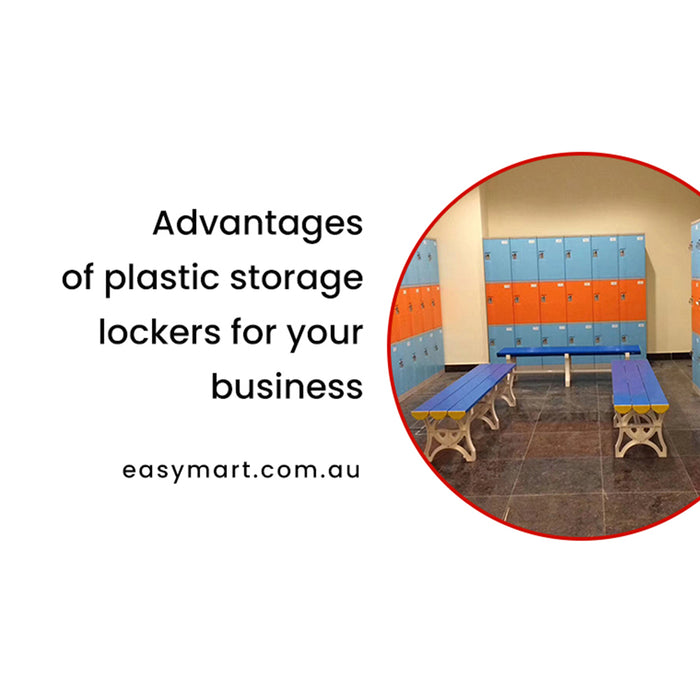 Advantages of plastic storage lockers for your business