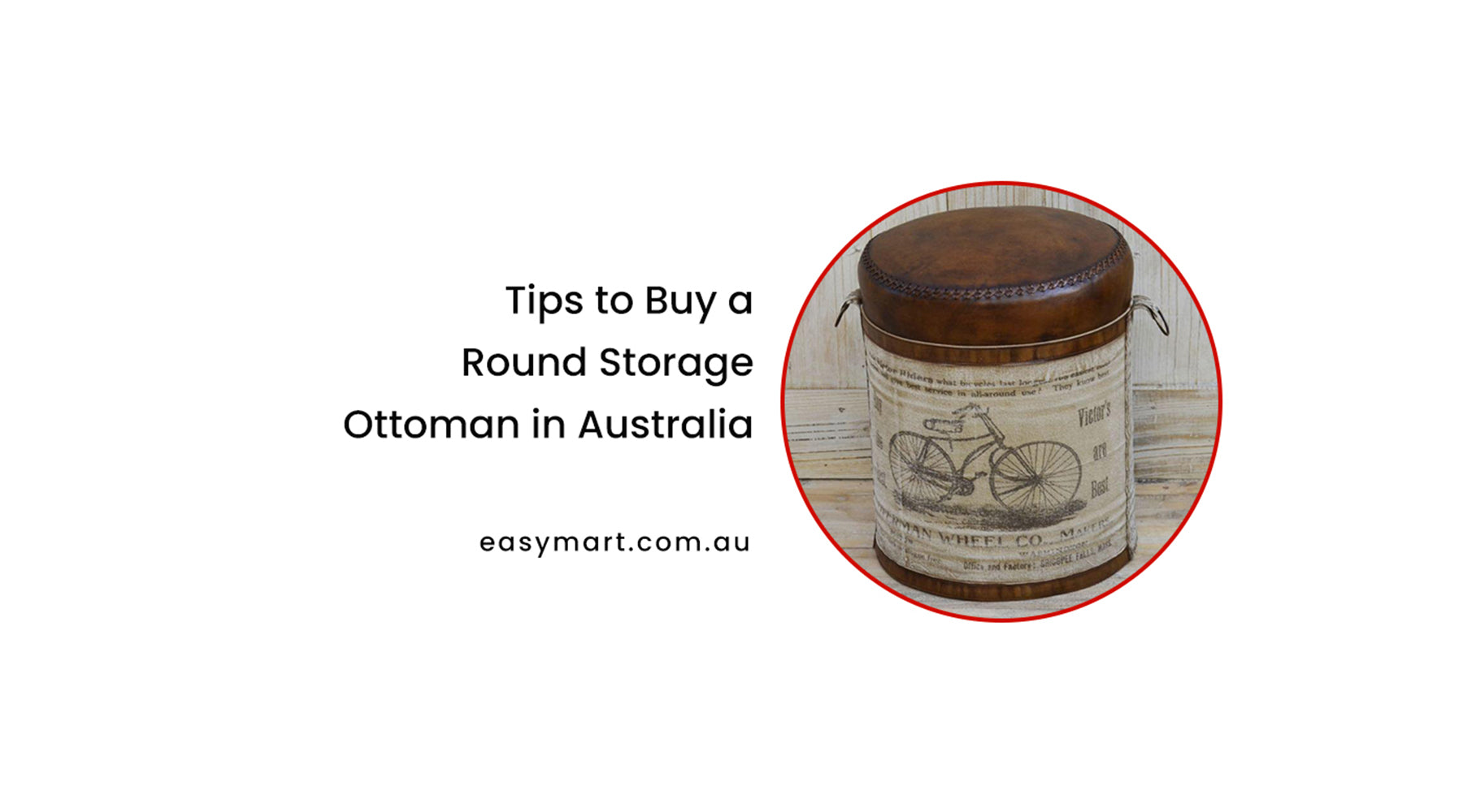 Tips to Buy a Round Storage Ottoman in Australia