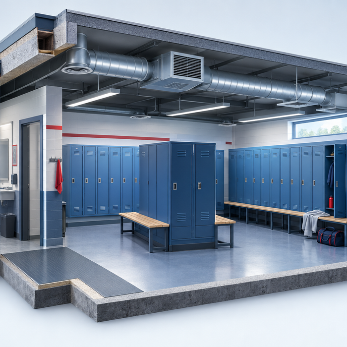 Staff Locker Room Layout Guide: Dimensions, Aisles and Placement Tips