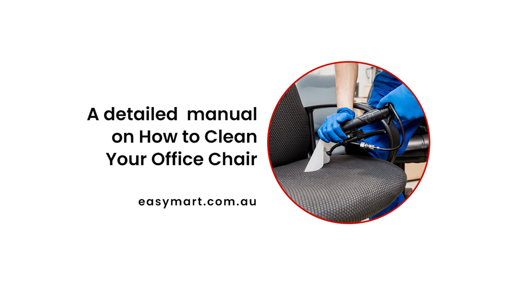 how to clean office chair