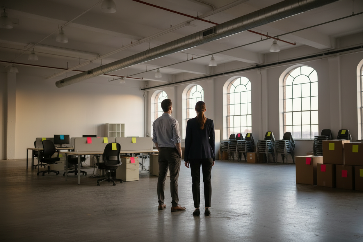 End of Lease Office Strip Out vs Refurbishment: A Furniture Decision Guide