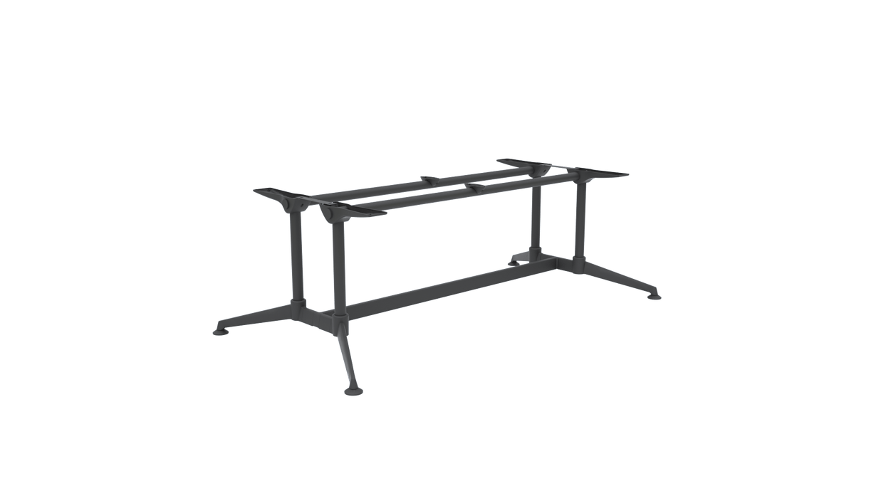 Modulus Meeting Table Twin Post Single Span Frame