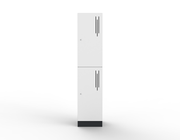 Steelco Laminated School and Gym Commercial Lockers Two White