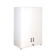 Steelco Edge Modular Range Cabinet 1 Tier Top Cupboard White Satin