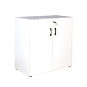 Steelco Edge Modular Range Cabinet 1 Tier Ground Cupboard White Satin