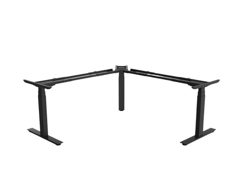 Agile Height Adjustable Workstation Frame for 90° Or 120° Worktops Black