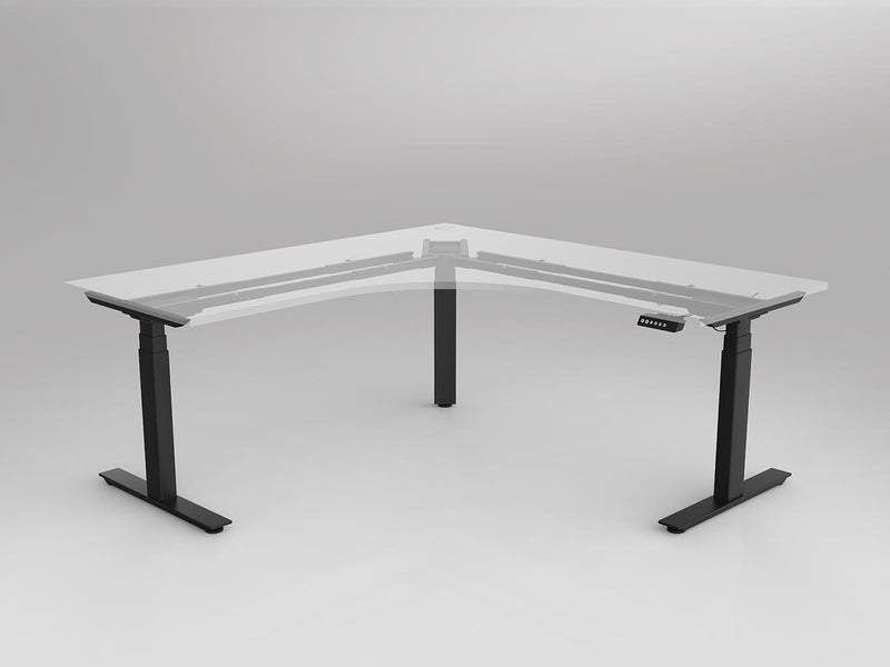 Agile Height Adjustable Workstation Frame for 90° Or 120° Worktops