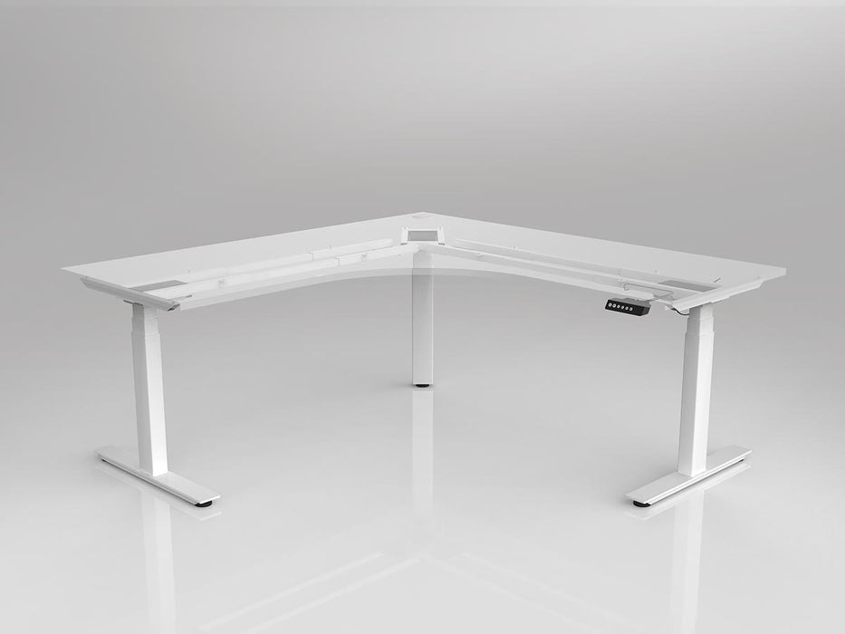 Agile Height Adjustable Workstation Frame for 90° Or 120° Worktops