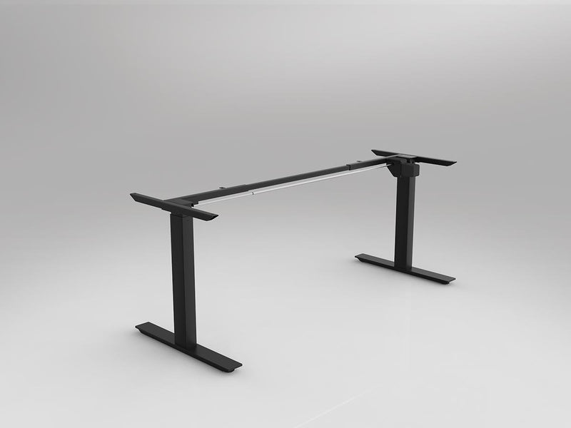 Agile Fixed Height Individual Desking Frame Black