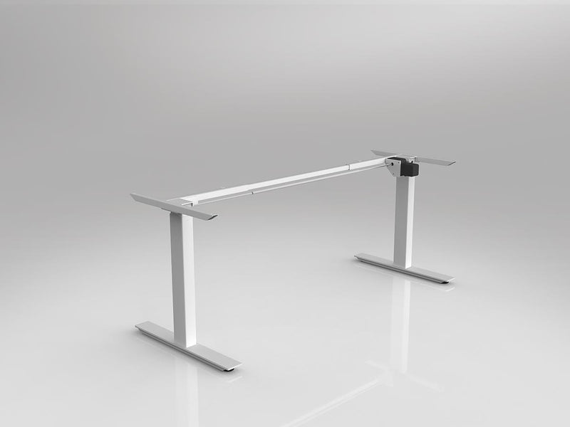 Agile Fixed Height Individual Desking Frame White