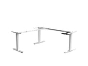 Agile Electric 2-Column 90º Workstation Frame Black Left Hand