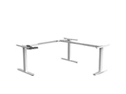 Agile Electric 2-Column 90º Workstation Frame Black Right Hand