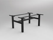 Agile Fixed Height Shared Desking Frame 1500mm Black