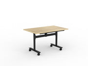 Agile Flip Table 1200mm x 750mm Natural Oak