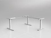 Agile 90° Workstation Frame Right Hand White