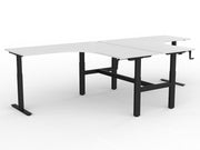 Agile Winder Adjust 90° Shared Workstation