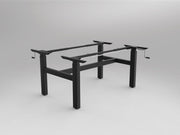 Agile Winder & Height Adjustable Shared Desking Frame 1500mm Black
