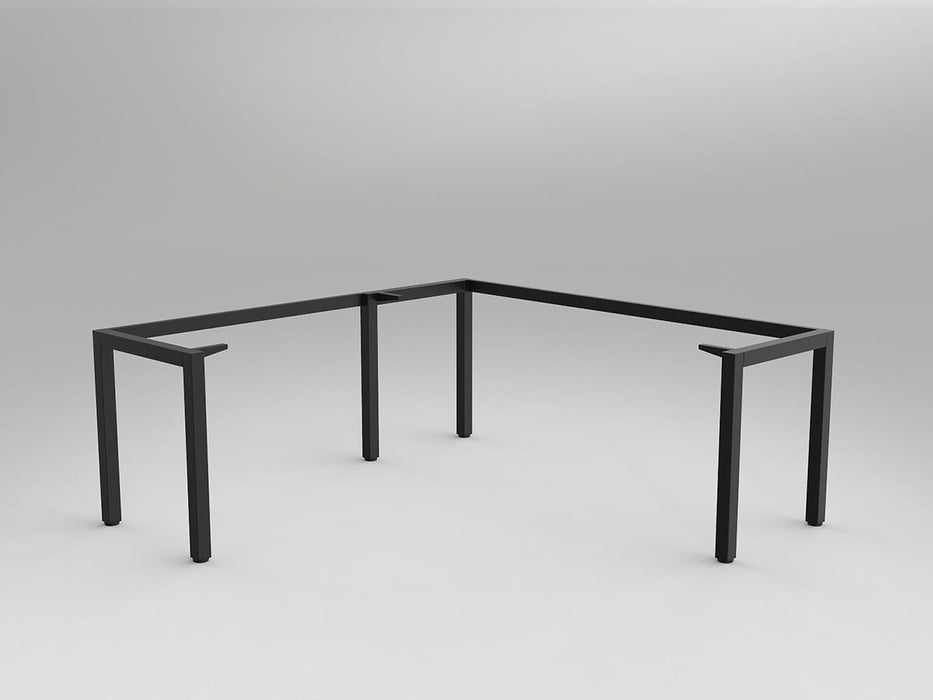 Axis Black Desk and Return Frame