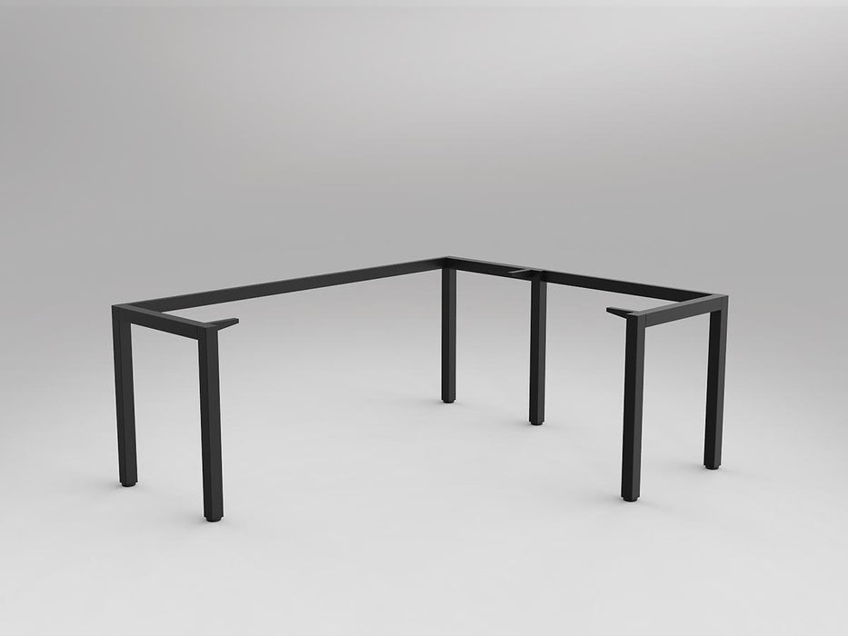 Axis Black Desk and Return Frame