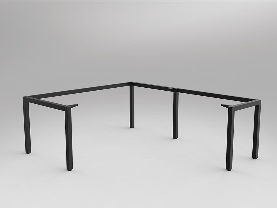 Axis Black Desk and Return Frame