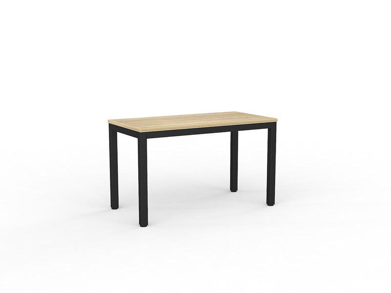 Axis Meeting Table 1200mmX600mm Natural Oak Black Powdercoat