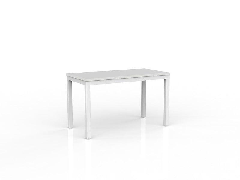 Axis Meeting Table 1200mmX600mm White White Powdercoat