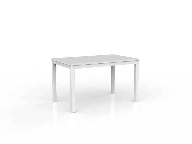 Axis Meeting Table 1200mmX750mm White White Powdercoat