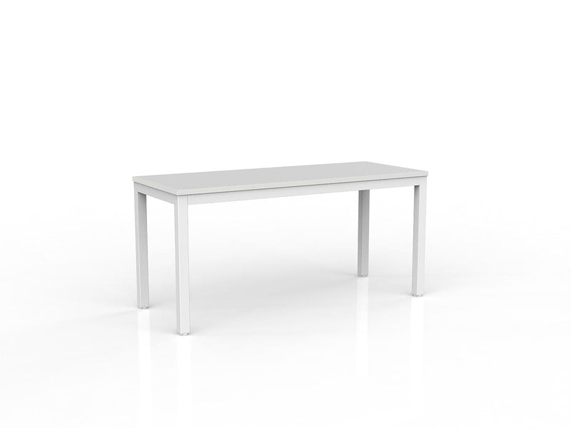 Axis Meeting Table 1500mmX600mm White White Powdercoat
