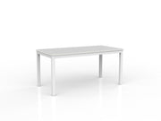 Axis Meeting Table White White Powdercoat