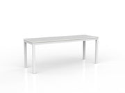Axis Meeting Table 1800mmX600mm White White Powdercoat
