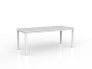 Axis Meeting Table 1800mmX750mm White White Powdercoat