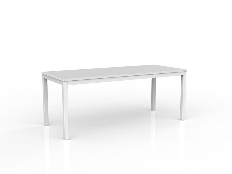 Axis Meeting Table 1800mmX750mm White White Powdercoat