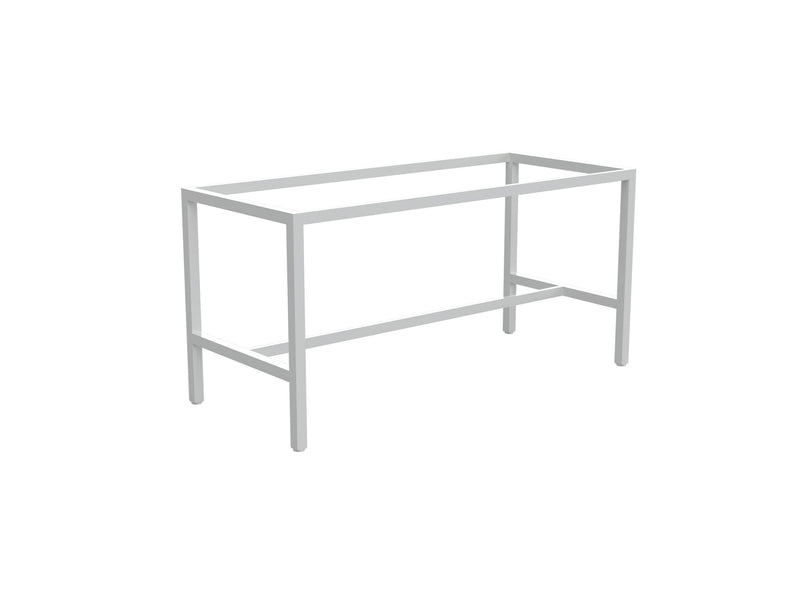 Axis Square Leg Bar Leaner Frame White
