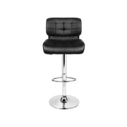 Artiss Set of 2 Pu Leather Gas Lift Bar Stools